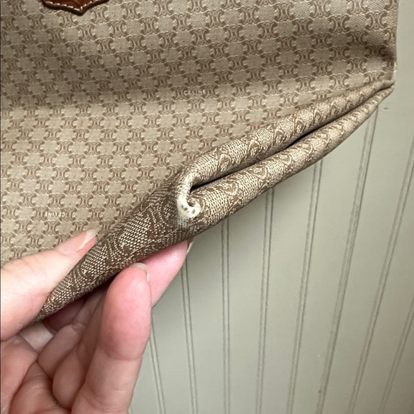 Celine Brown and Tan Tote Bag - Picture 6 of 11